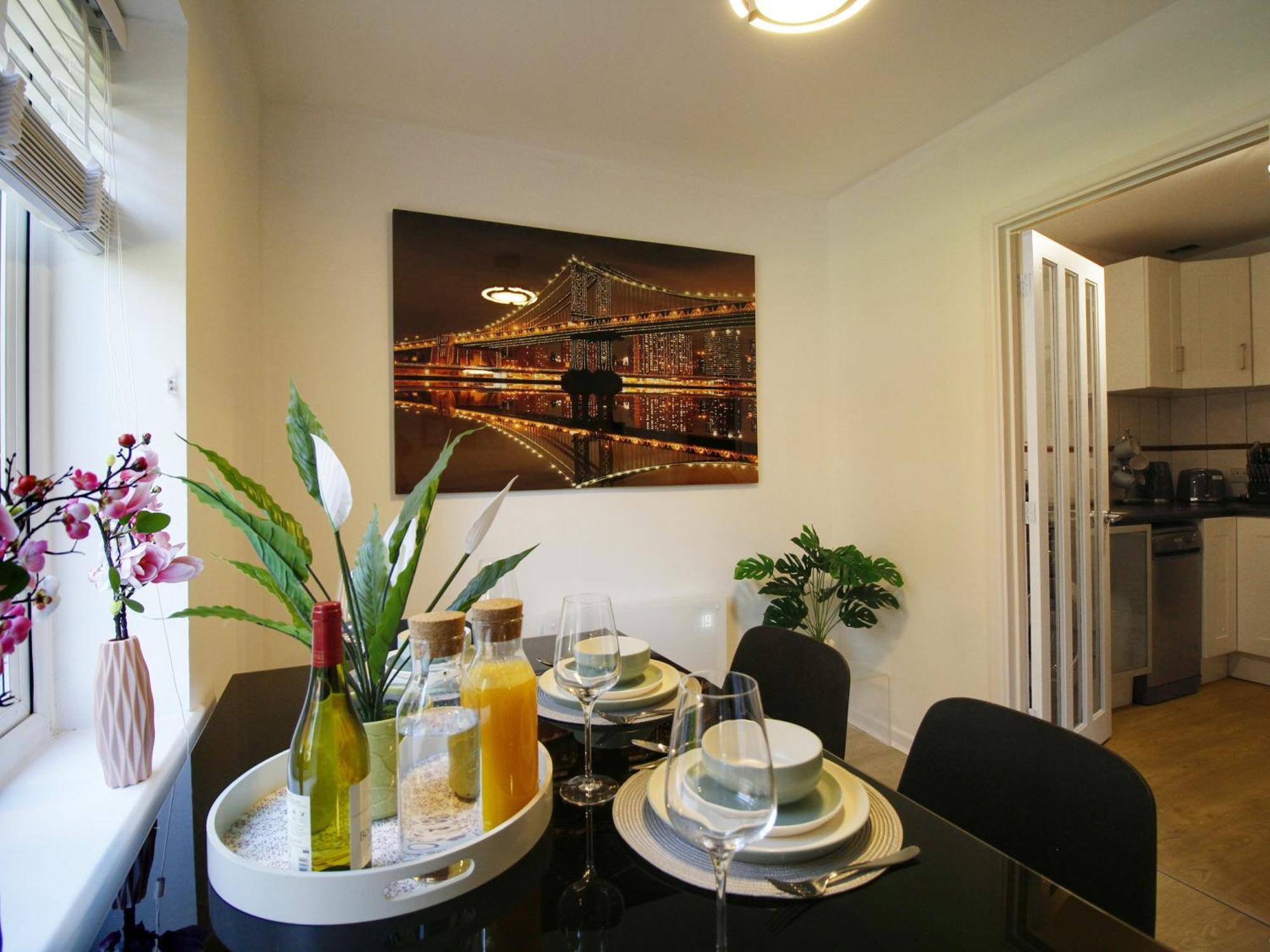 Apartamento 2Bdr Flat Rg1 - Free Open Parking Reading Exterior foto